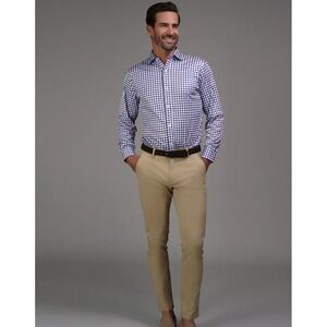 NWT Collars and Co CEO Chino Classic Pocket Cotton Stretch Pants
Khaki 38x34